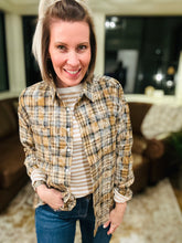 Load image into Gallery viewer, Mustard Washed Flannel
