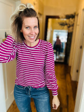 Load image into Gallery viewer, Stripe Long Sleeve 2 Colors
