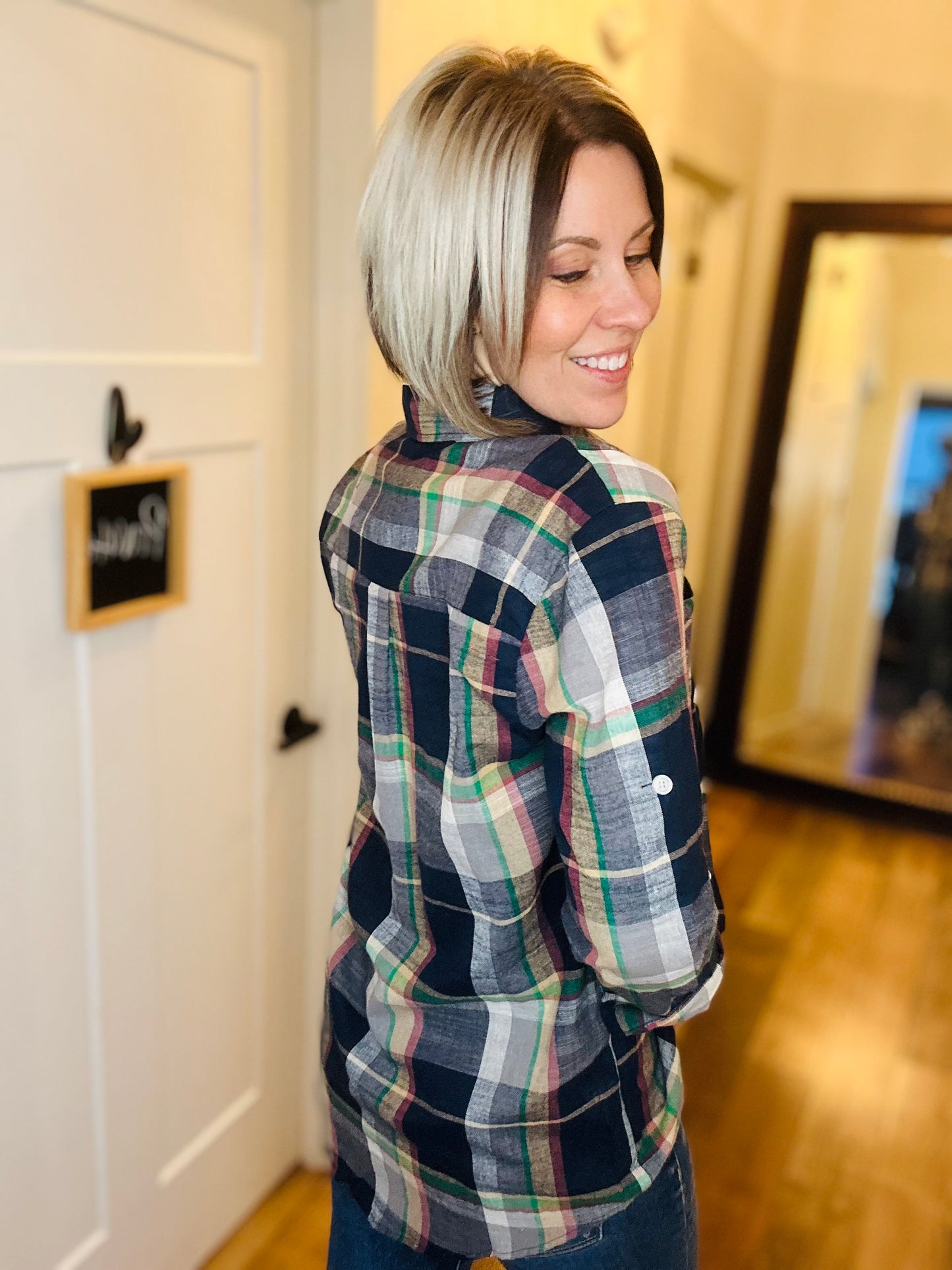 Multi Color Spring Plaid