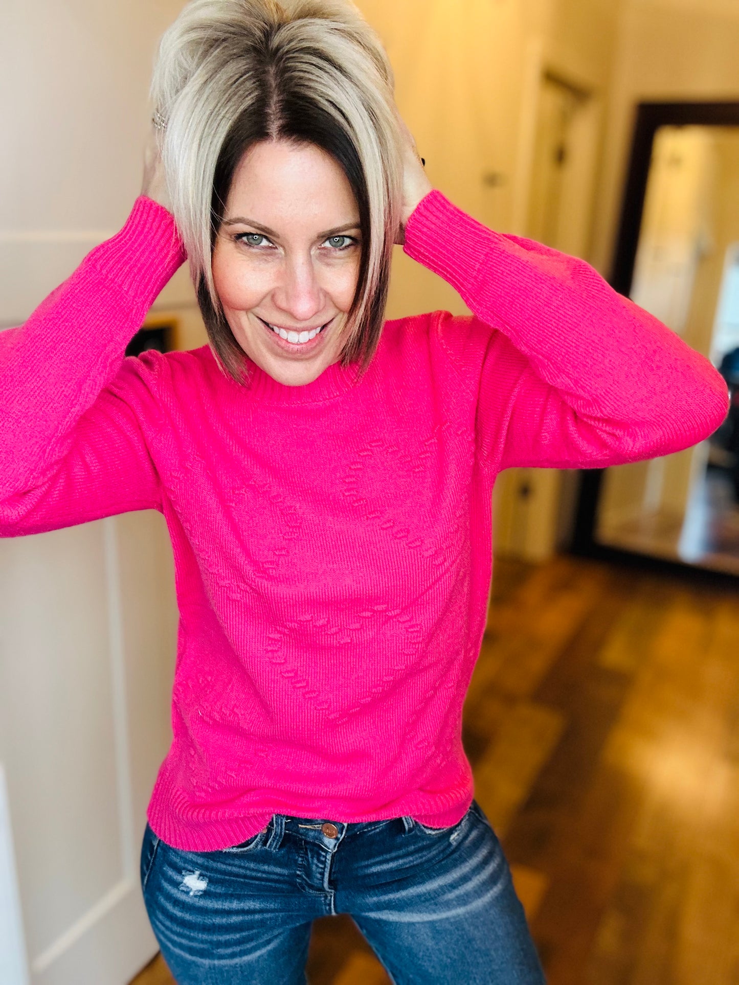 Be Mine Heart Sweater