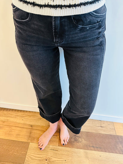 Vervet Wide Cuff- Black Jean