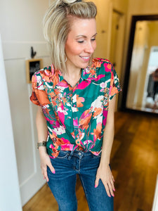 Floral Short Set