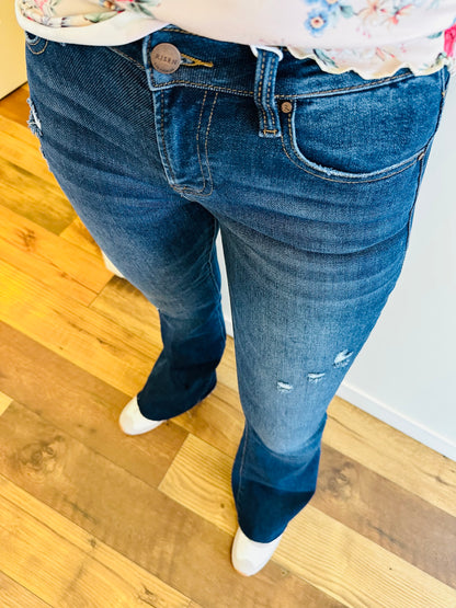 Risen Boot Cut Dark Wash Denim