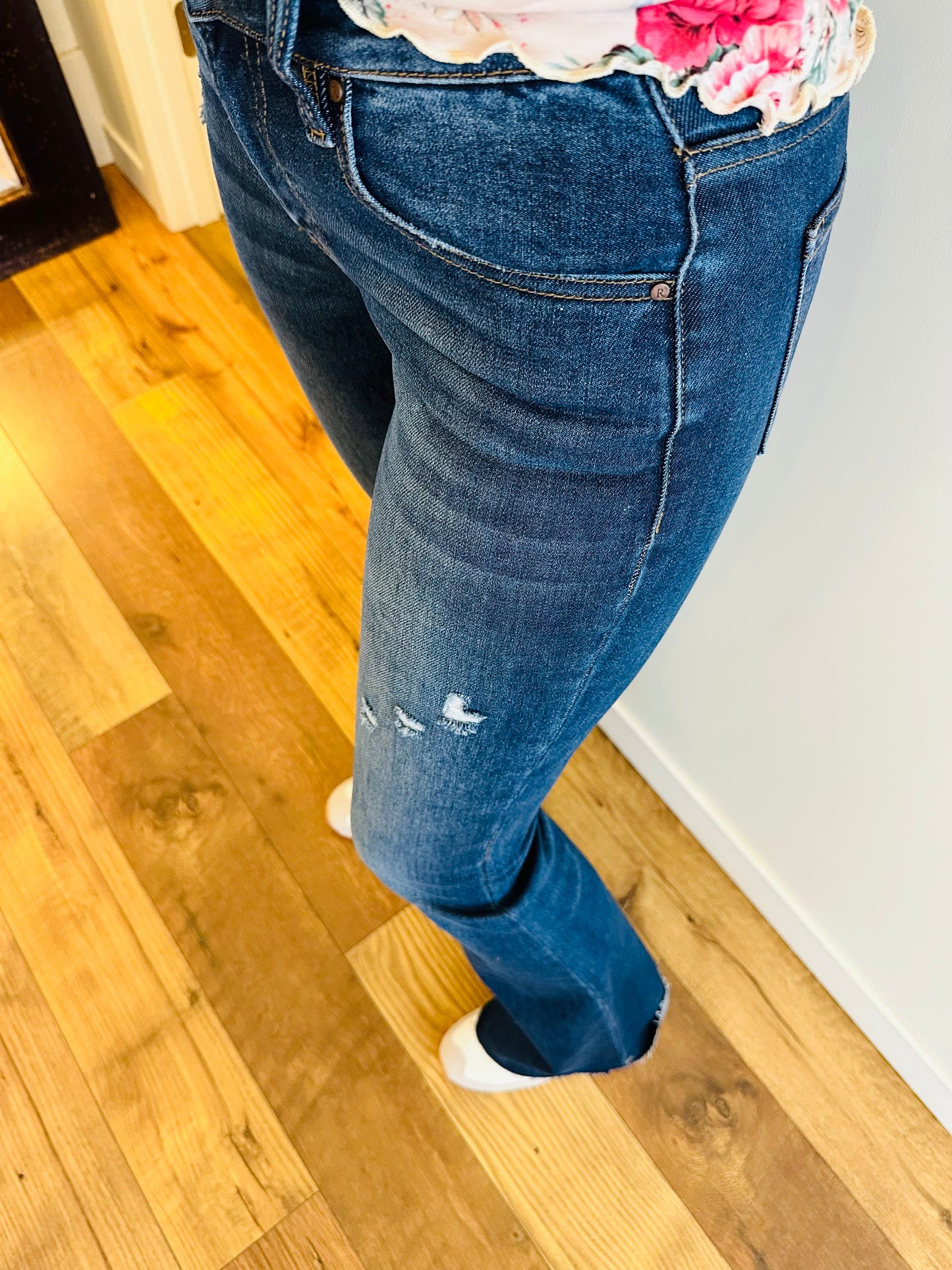 Risen Boot Cut Dark Wash Denim