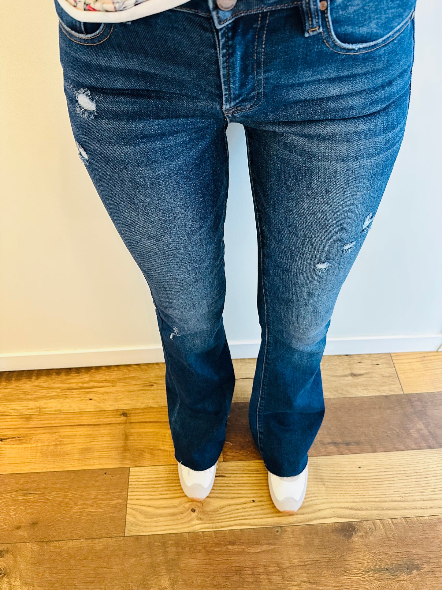 Risen Boot Cut Dark Wash Denim