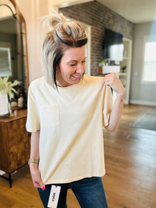 Butter Boxy Tee