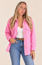 COZY BRUSHED WAFFLE OVERSIZED SHACKET