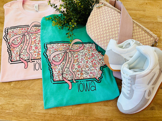 Short Sleeve Iowa Graphic Tee