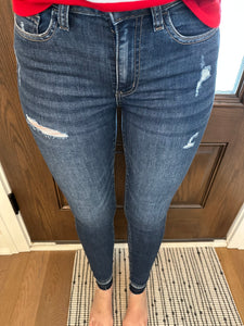 Dark Wash Skinnies