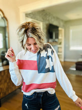 Load image into Gallery viewer, USA Sweatshirt Double Sided

