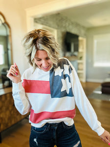 USA Sweatshirt Double Sided