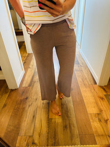 Comfy Elastic Crop Pant - 2 Colors