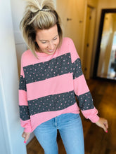 Load image into Gallery viewer, Ribbed Long Sleeve Roses
