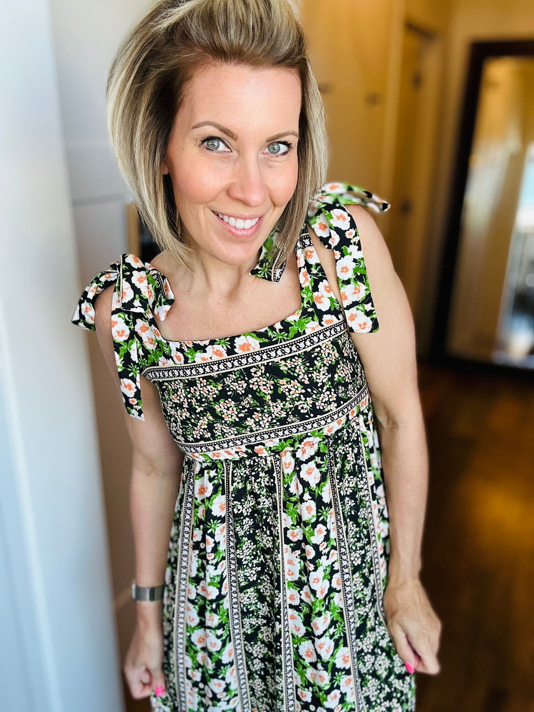 Tie Maxi Dress