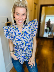 Royal Flutter Me Top