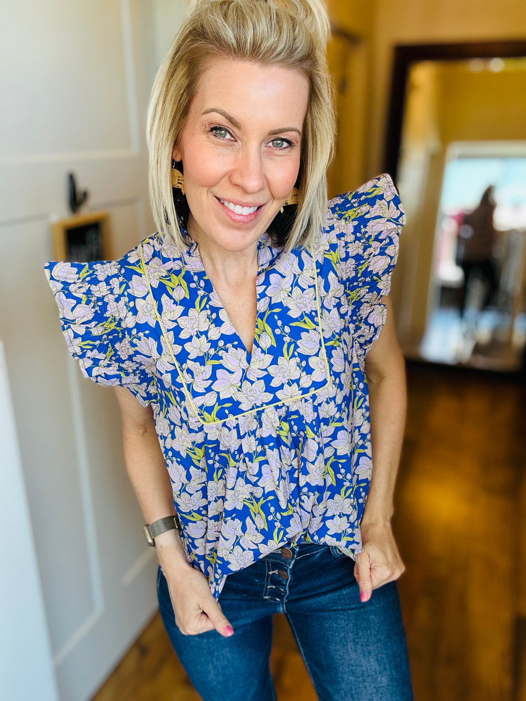 Royal Flutter Me Top