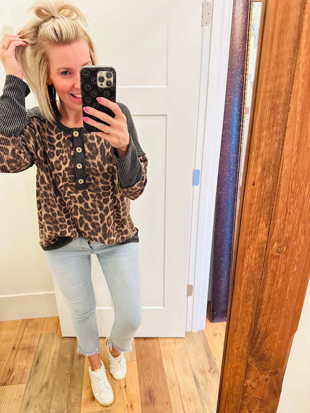 Curvy Animal Top