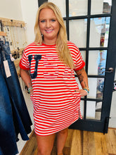 Load image into Gallery viewer, USA Stripe Dress
