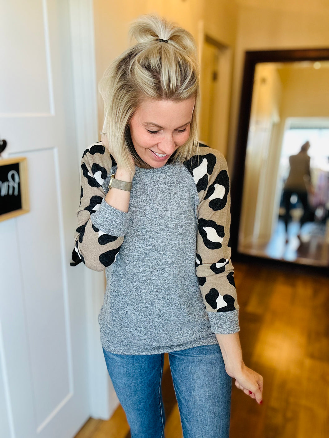 Bold Animal Sleeve S-3X