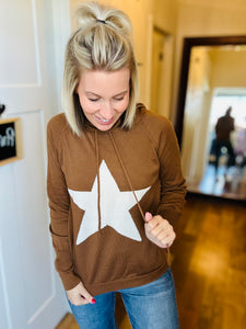 Chocolate Star Hoodie