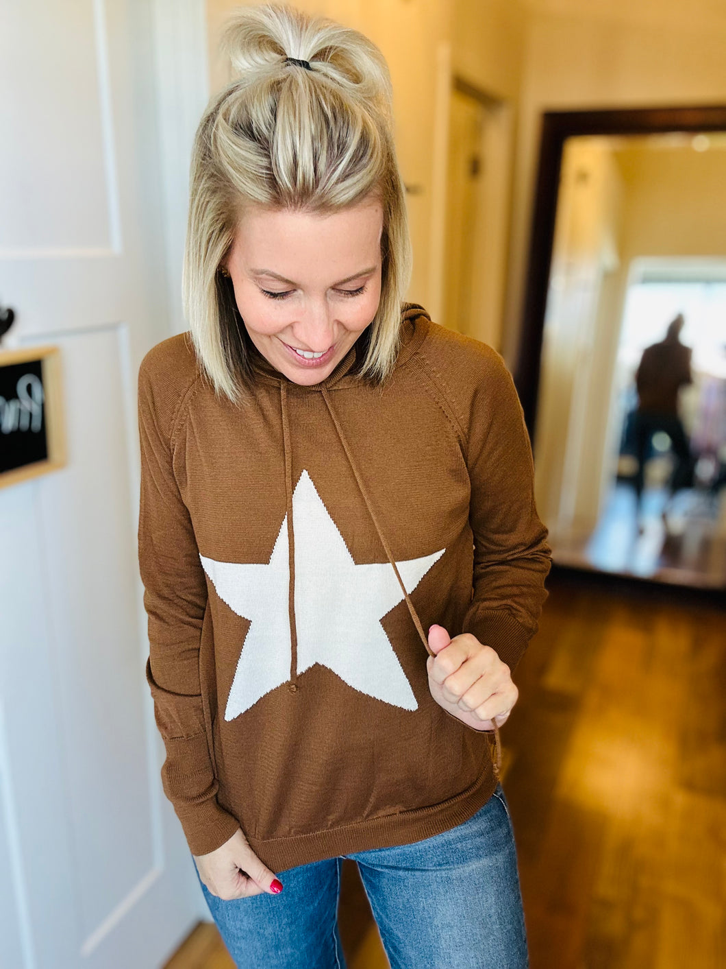 Chocolate Star Hoodie
