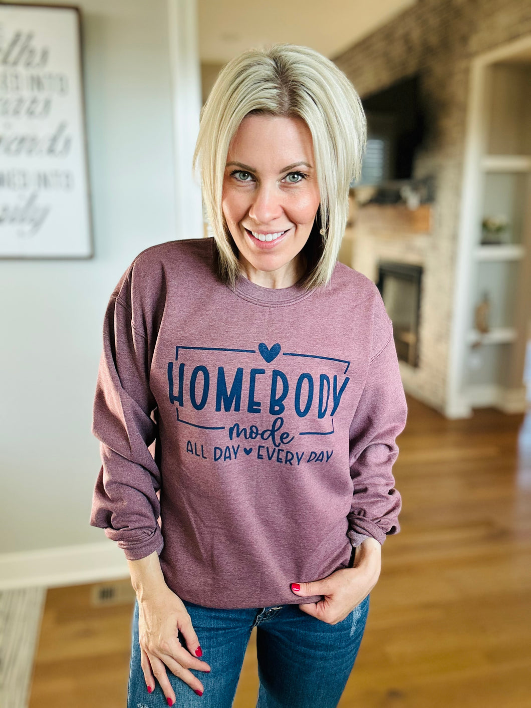Homebody Mode Sweatshirt